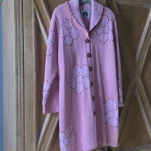 Storybook knits duster sweater size large
